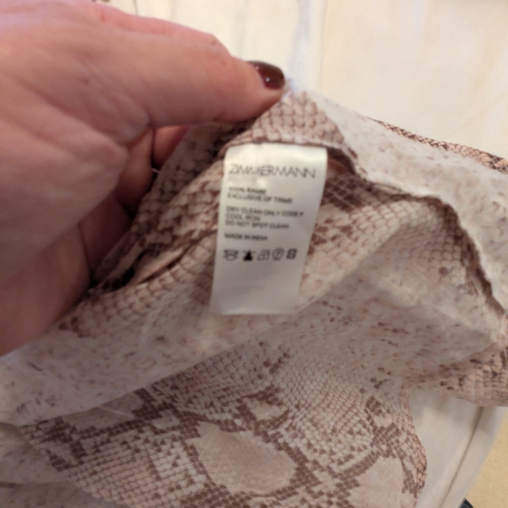 Zimmerman Python print blouse - Picture 6 of 6